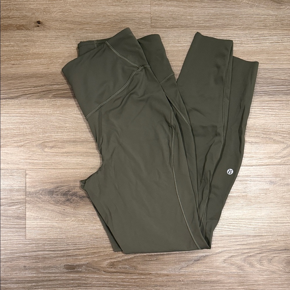 Lululemon Athletica Forest Green Leggings